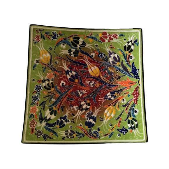 Turkish Hand Made Decorative Plate - Picture 2 of 8